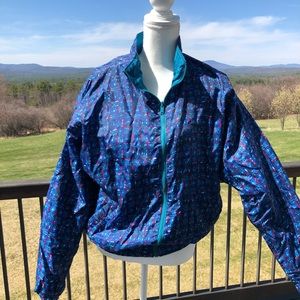 80s style bomber jacket! Reversible!